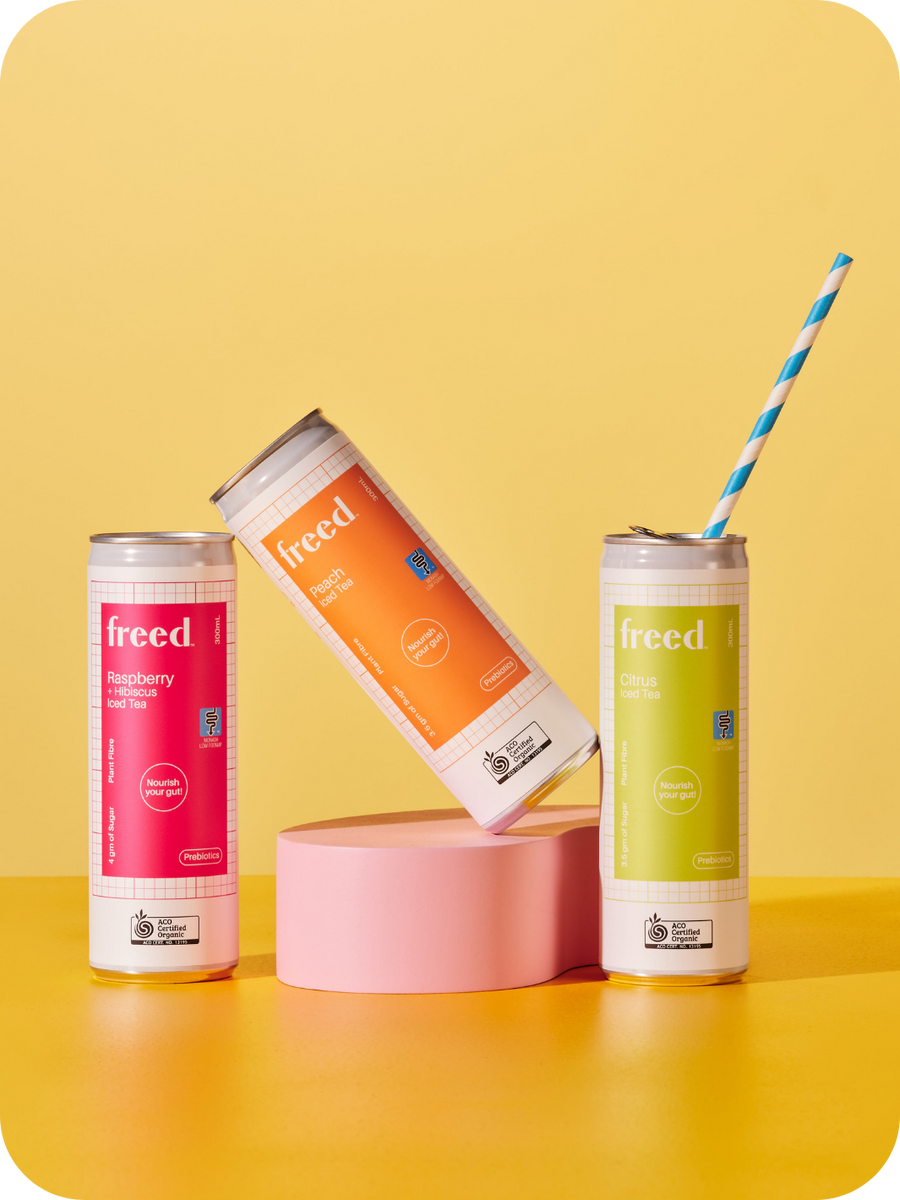 - Iced Tea with Prebiotics- 6 Pack Taste Pack – Freed Beverages